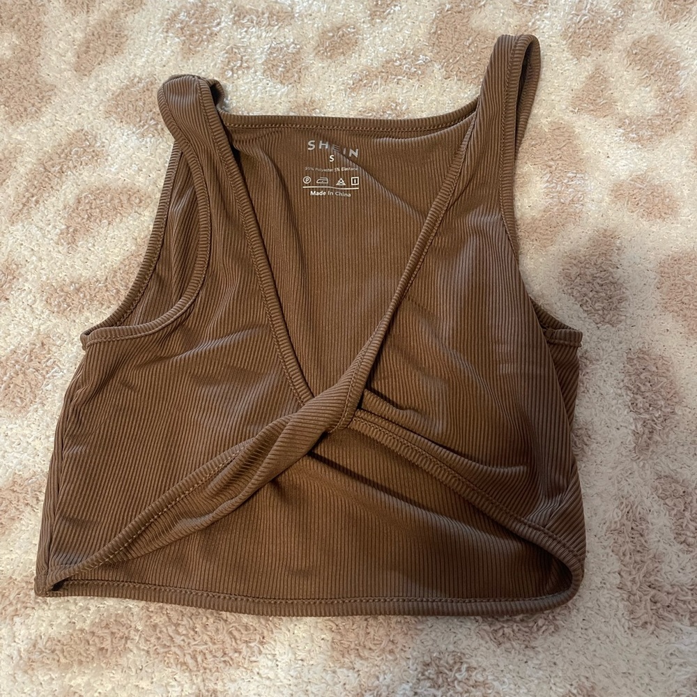shein reversible crop top